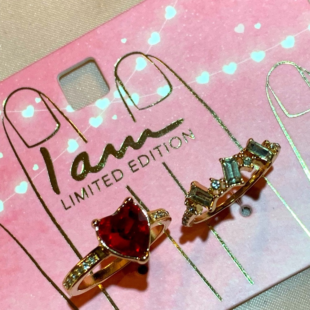 Valentines Day ring set ❤️❣️❣️
